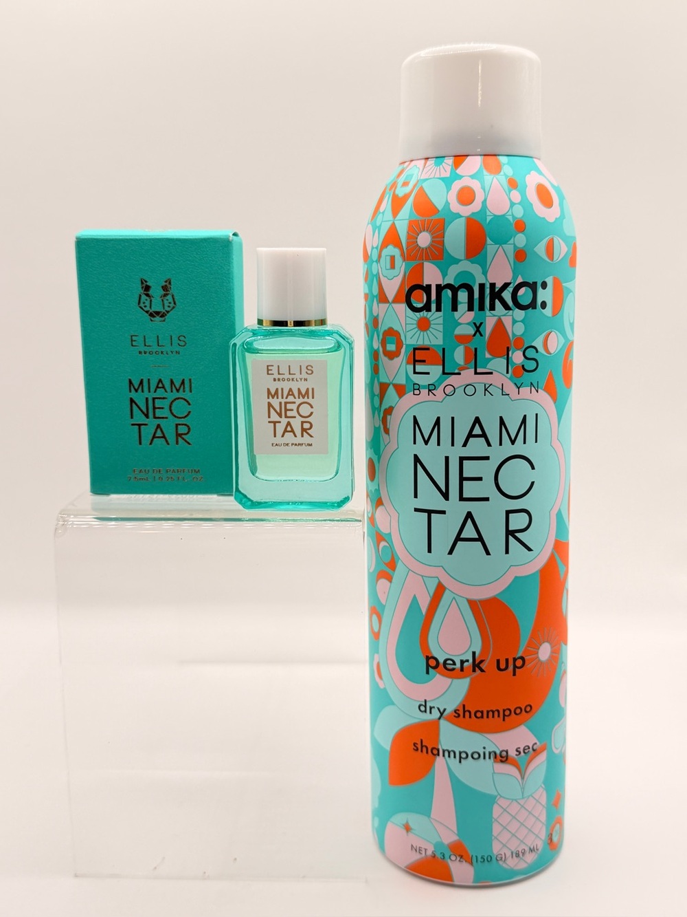 Amika x Ellis Brooklyn Miami Nectar Bundle Splash + Perk Up Dry Shampoo